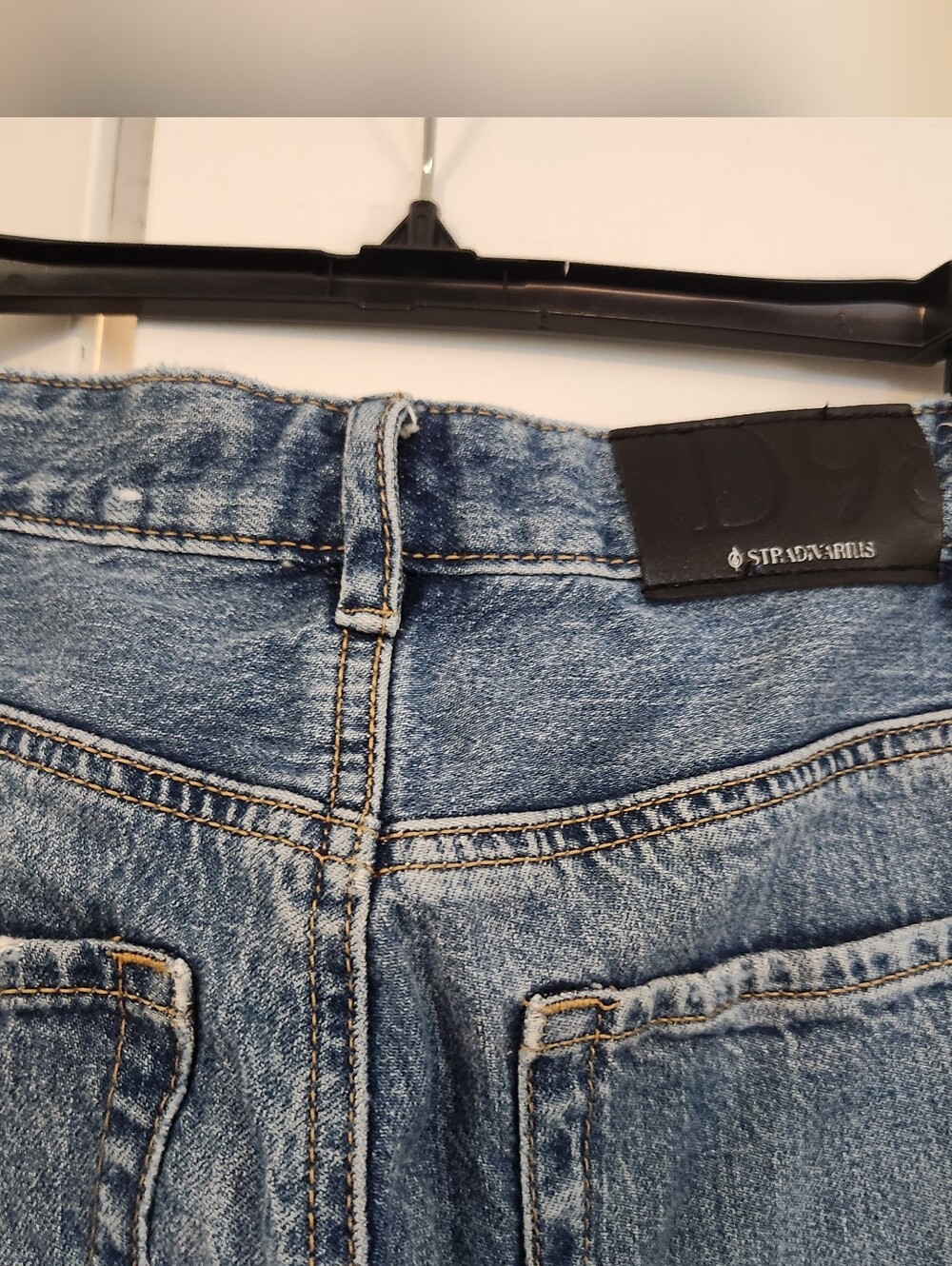 STARDIVARIUS HIGH RISE BOOT CUT JEANS, 2 - Picture 8 of 10